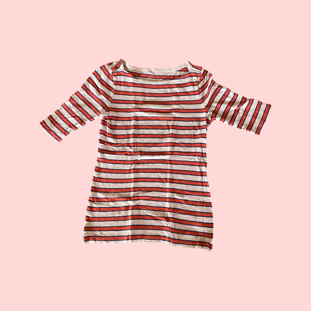 J Crew Stripe Painter’s Tee